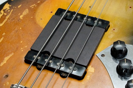 【new】GIB basic / Finger Ramp for 70's JB w/o Step, Flat, Charcoal 70NFCC【GIB Yokohama】