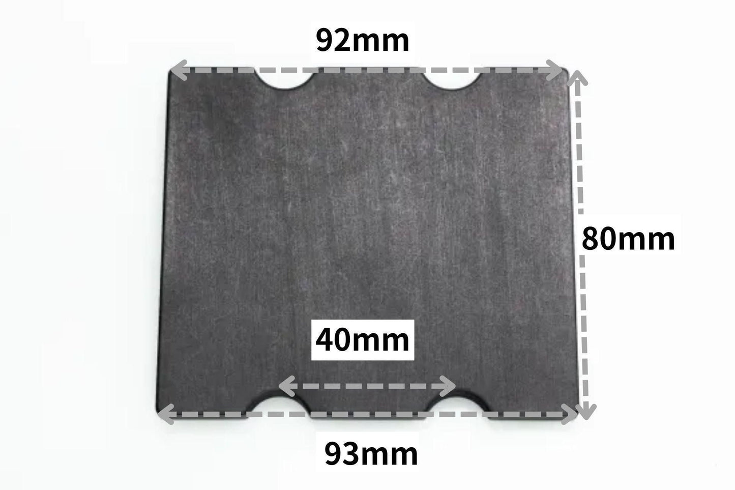 【new】GIB basic / Finger Ramp for 70's JB w/o Step, Flat, Charcoal 70NFCC【GIB Yokohama】
