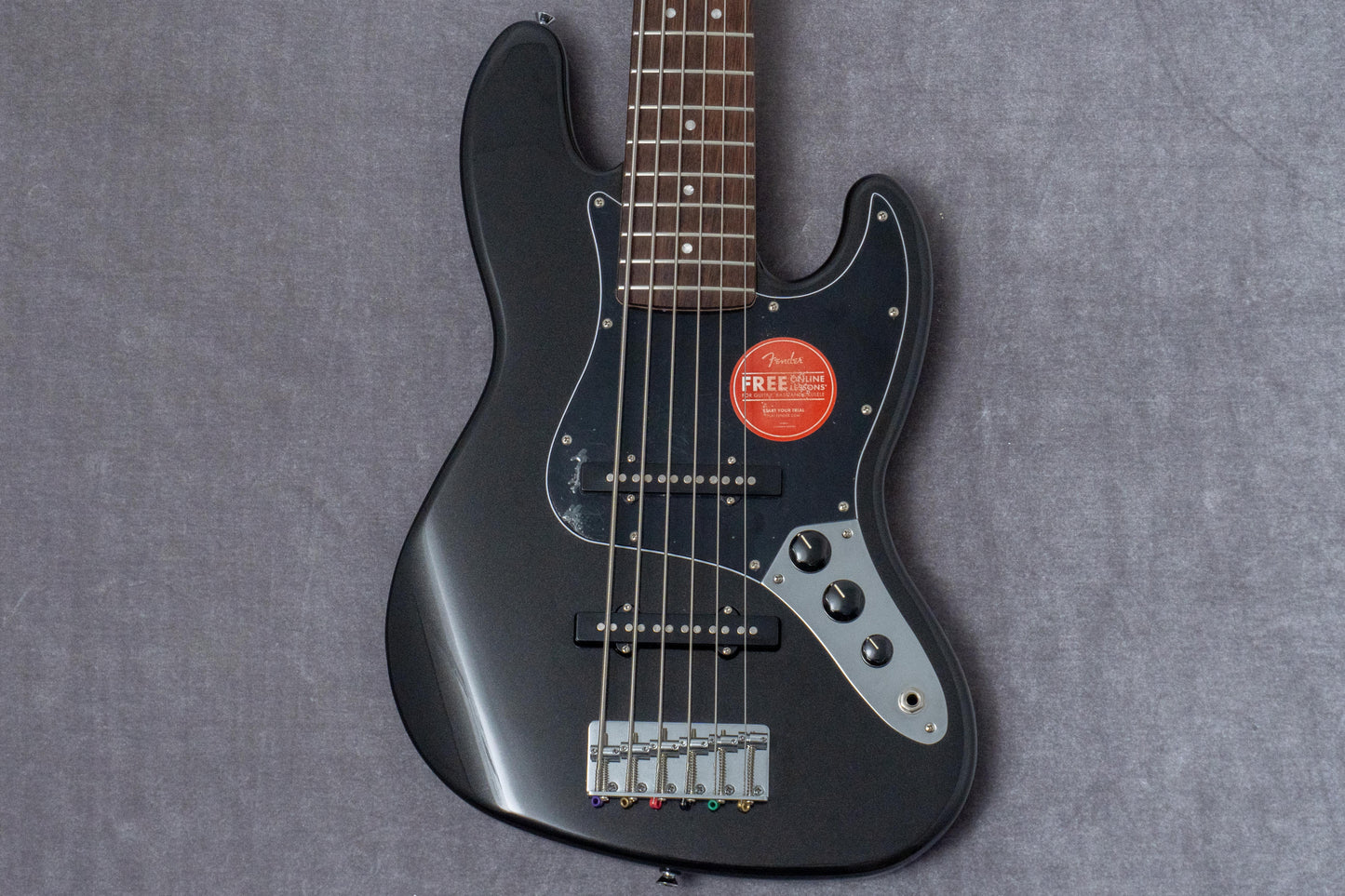 【used】Squier / Affinity Series Jazz Bass VI Black Metallic 2025 4.51kg #CYKB25002045【GIB Hyogo】