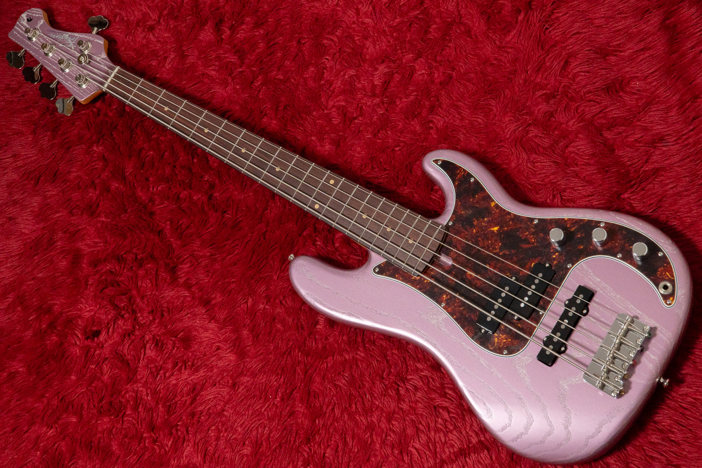 【new】Freedom Custom Guitar Research / O.S.R.S.PJ 5st C.O. “GIB Custom Pink” 3.770kg #1972【GIB Yokohama】