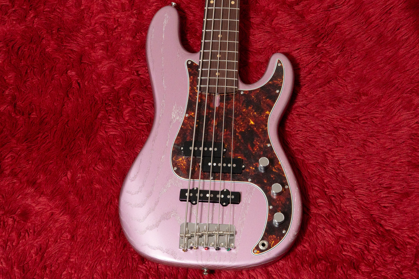 【new】Freedom Custom Guitar Research / O.S.R.S.PJ 5st C.O. “GIB Custom Pink” 3.770kg #1972【GIB Yokohama】