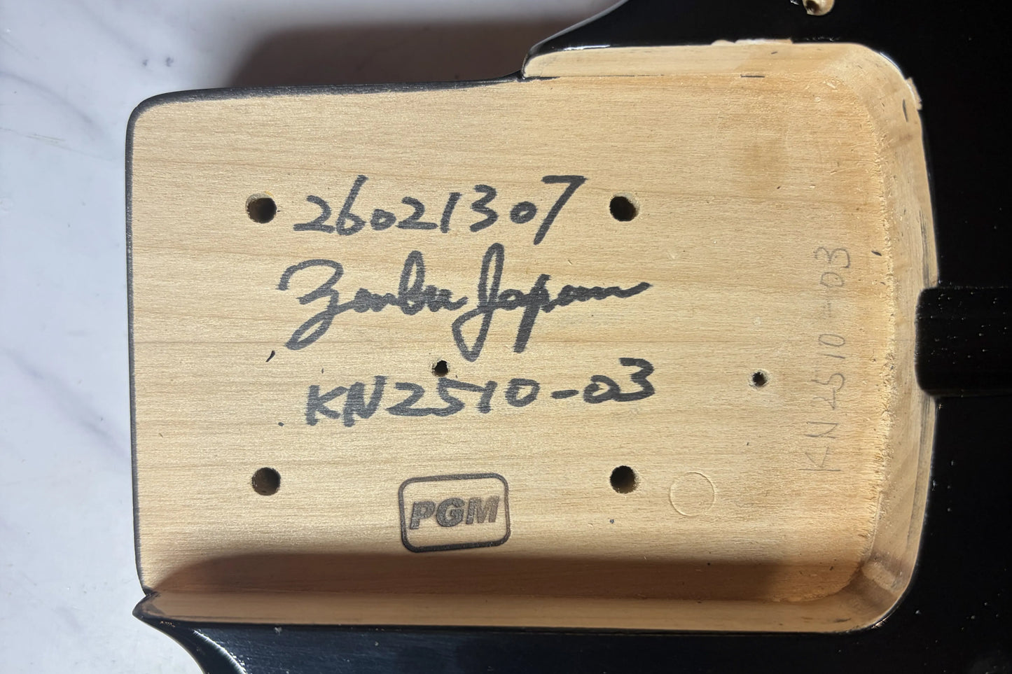 【used】K.Nyui / KNJB 5st Black w/Lollar JB 4.345kg #1938【GIB Yokohama】