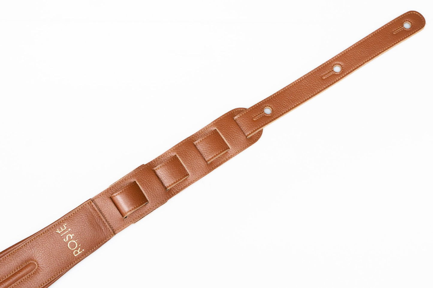 [new] ROSIÉ / ROSIE straps Brown with Brown Details 2.5inch  [Yokohama Store]