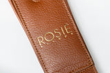 [new] ROSIÉ / ROSIE straps Brown with Brown Details 2.5inch  [Yokohama Store]