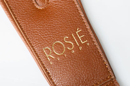 [new] ROSIÉ / ROSIE straps Brown with Brown Details 3.0inch  [YOkohama Store]