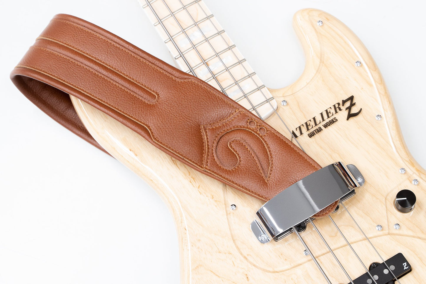[new] ROSIÉ / ROSIE straps Brown with Brown Details 3.0inch  [YOkohama Store]