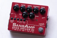 【used】TECH21 / SANSAMP BASS DRIVER DI V2 Vermilion【GIB Yokohama】