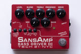 【used】TECH21 / SANSAMP BASS DRIVER DI V2 Vermilion【GIB Yokohama】