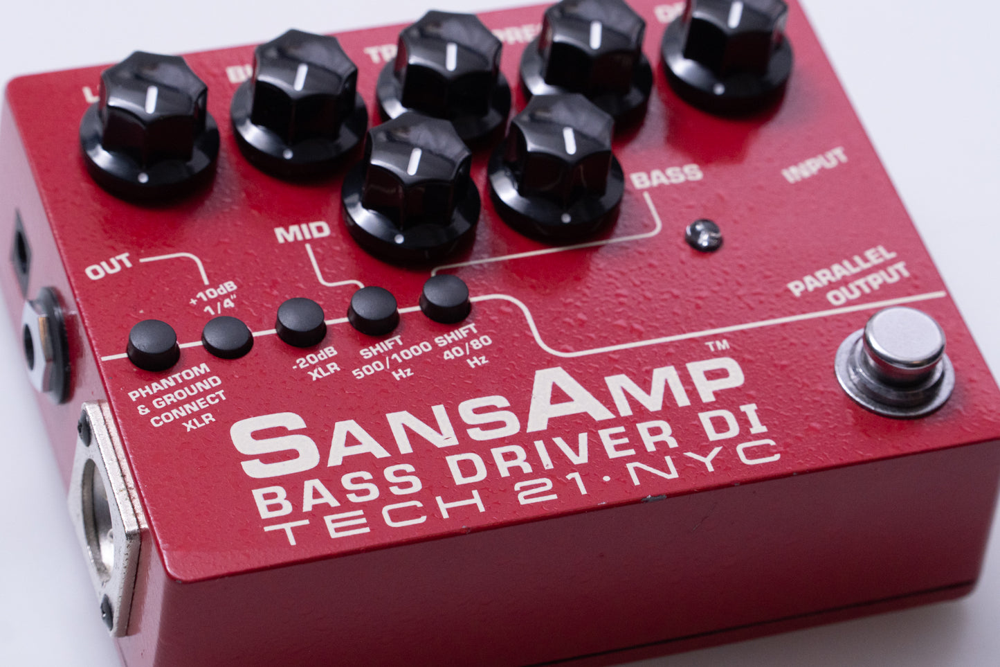 【used】TECH21 / SANSAMP BASS DRIVER DI V2 Vermilion【GIB Yokohama】