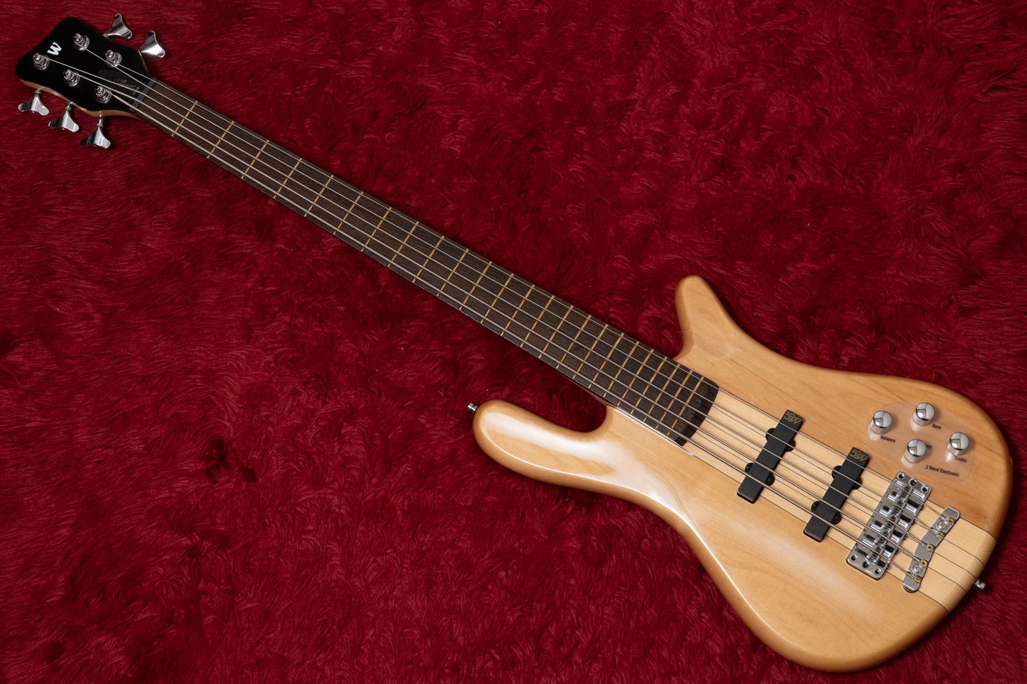 【new】Warwick / Rock Bass Streamer NT 5st Natural Transparent High Polish 4.315kg #RB H 569368-25【GIB Yokohama】