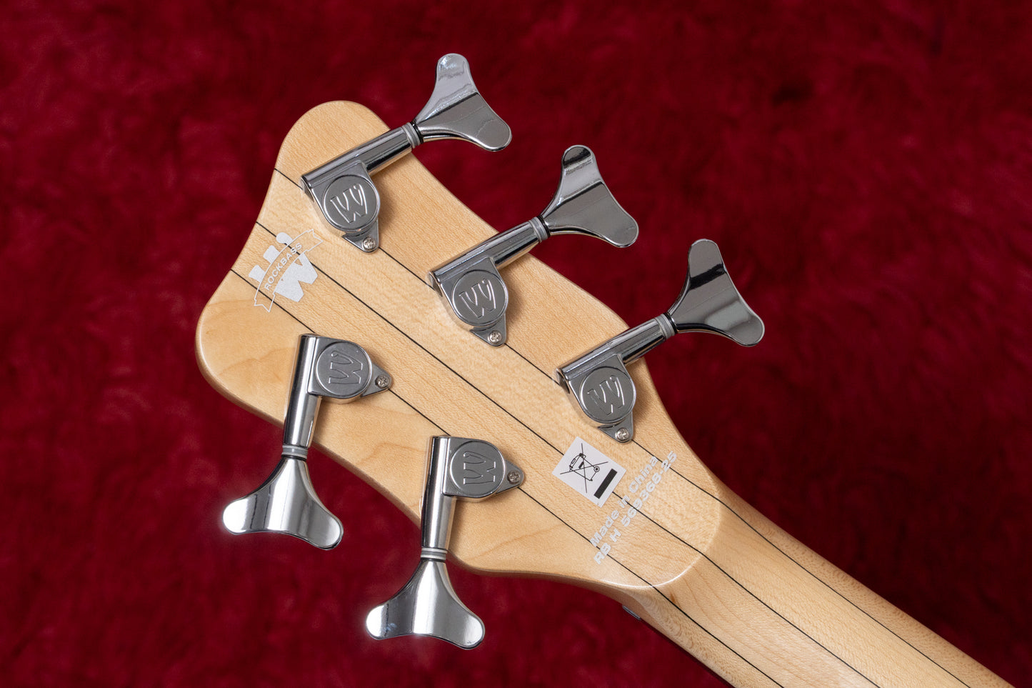【new】Warwick / Rock Bass Streamer NT 5st Natural Transparent High Polish 4.315kg #RB H 569368-25【GIB Yokohama】