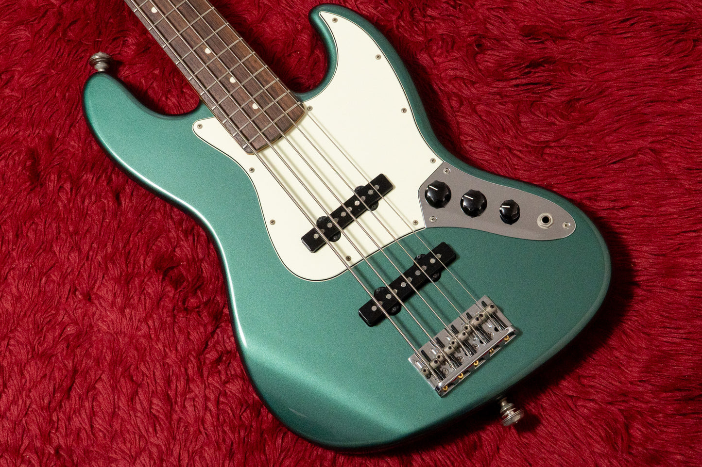 【used】Fender / Made in Japan Hybrid Jazz Bass V Sherwood Green Metallic 2019 4.320kg #JD1906557【GIB Yokohama】