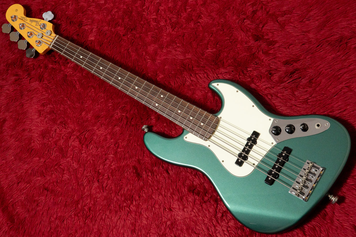【used】Fender / Made in Japan Hybrid Jazz Bass V Sherwood Green Metallic 2019 4.320kg #JD1906557【GIB Yokohama】