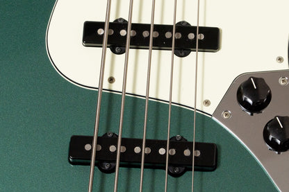 【used】Fender / Made in Japan Hybrid Jazz Bass V Sherwood Green Metallic 2019 4.320kg #JD1906557【GIB Yokohama】