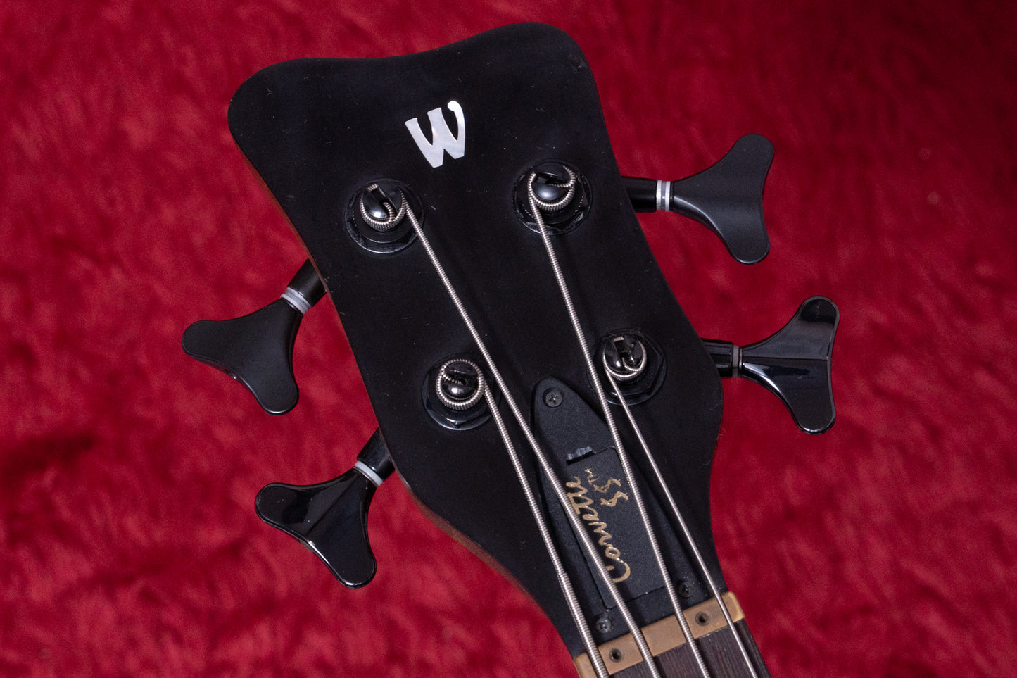 【used】Warwick / Corvette $$ Special Edition Nirvana Black Stain Highpolish finish 2010 4.110kg #M 155666 10【GIB Yokohama】