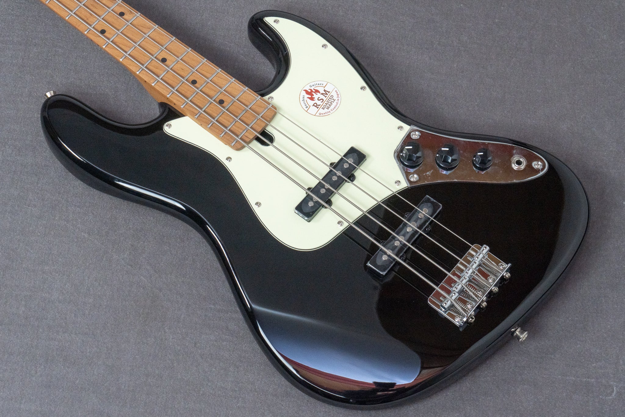 new】Bacchus / BJB-1-RSM/M BLK【GIB Hyogo】 – Bass Shop Geek