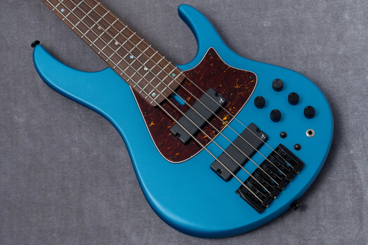 【used】D'Mark Guitars / BASS FUSION III 5 SATIN BLUE 4.14kg #25B0012【GIB Hyogo】