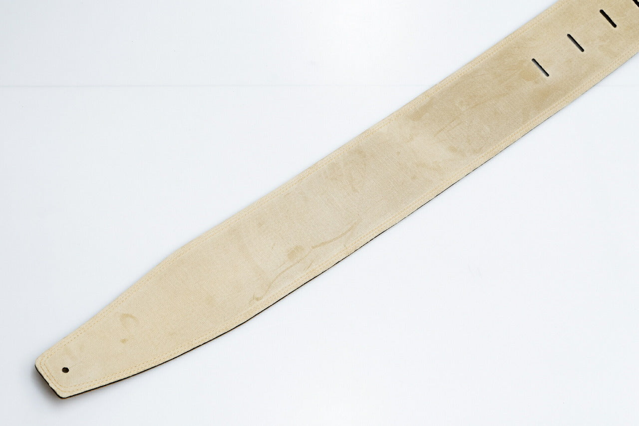 【new】Moody Straps / 4.0 Inch Camel/Cream Suede Long Tail 【GIB Yokohama】