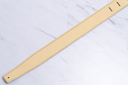 【new】Moody Straps / 2.5 Inch Black/Cream Leather Long Tail【GIB Yokohama】