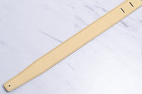 【new】Moody Straps / 2.5 Inch Black/Cream Leather Long Tail【GIB Yokohama】