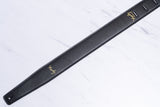 【new】Moody Straps / 2.5 Inch  Black / Black  Leather Long Tail【GIB Yokohama】