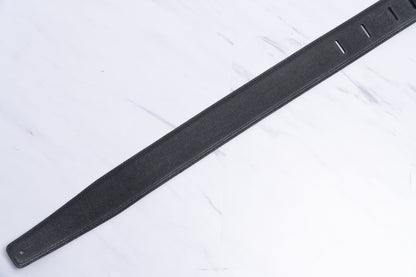 【new】Moody Straps / 2.5 Inch  Black / Black  Leather Long Tail【GIB Yokohama】