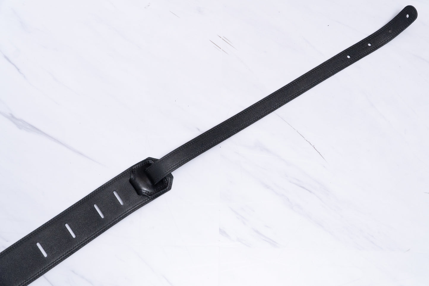 【new】Moody Straps / 2.5 Inch  Black / Black  Leather Long Tail【GIB Yokohama】