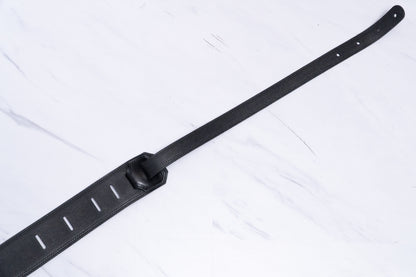 【new】Moody Straps / 2.5 Inch  Black / Black  Leather Long Tail【GIB Yokohama】