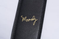 【new】Moody Straps / 2.5 Inch  Black / Black  Leather Long Tail【GIB Yokohama】