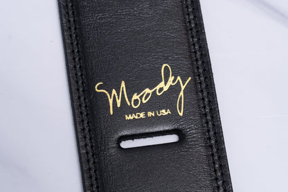 【new】Moody Straps / 2.5 Inch  Black / Black  Leather Long Tail【GIB Yokohama】