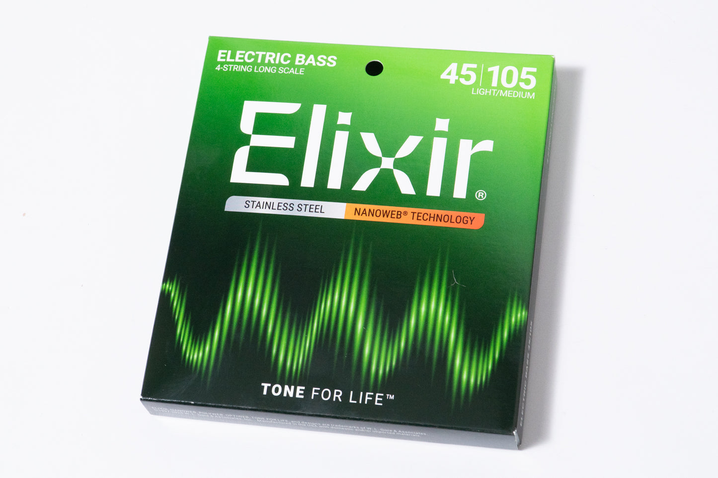 【new】Elixir / NANOWEB Light Medium / Long Scale / Stainless / 4st Bass / #14677 /  045-105【GIB Yokohama】