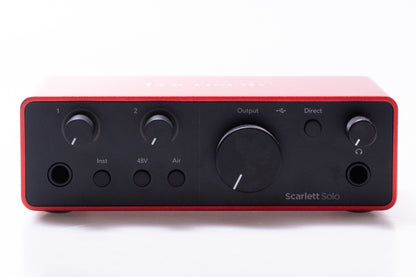 【used】FOCUSRITE / SCARLETT SOLO GEN4【GIB横浜】