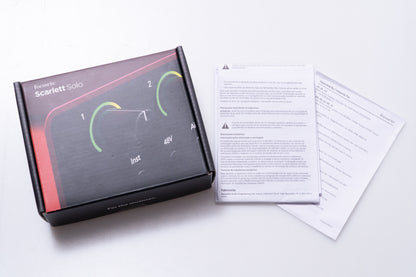 【used】FOCUSRITE / SCARLETT SOLO GEN4【GIB横浜】