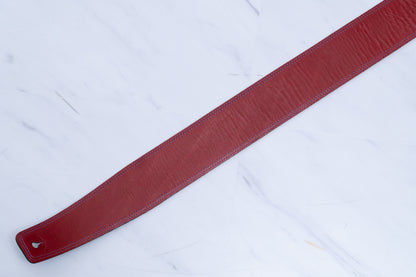 【used】Moody Straps / Leather&Leather2.5"" Standard DISTRESSED SAPPHIRE BLUE / RED【GIB Yokohama】