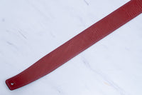 【used】Moody Straps / Leather&Leather2.5"" Standard DISTRESSED SAPPHIRE BLUE / RED【GIB Yokohama】
