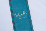 【used】Moody Straps / Leather&Leather2.5"" Standard DISTRESSED SAPPHIRE BLUE / RED【GIB Yokohama】