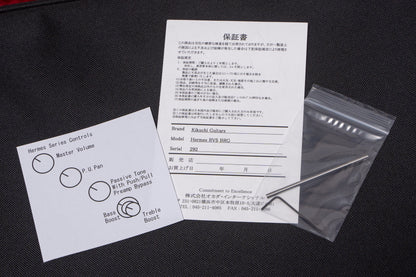 【new】Kikuchi Guitars / Hermes RV5 BRG  4.005kg #292【GIB Yokohama】