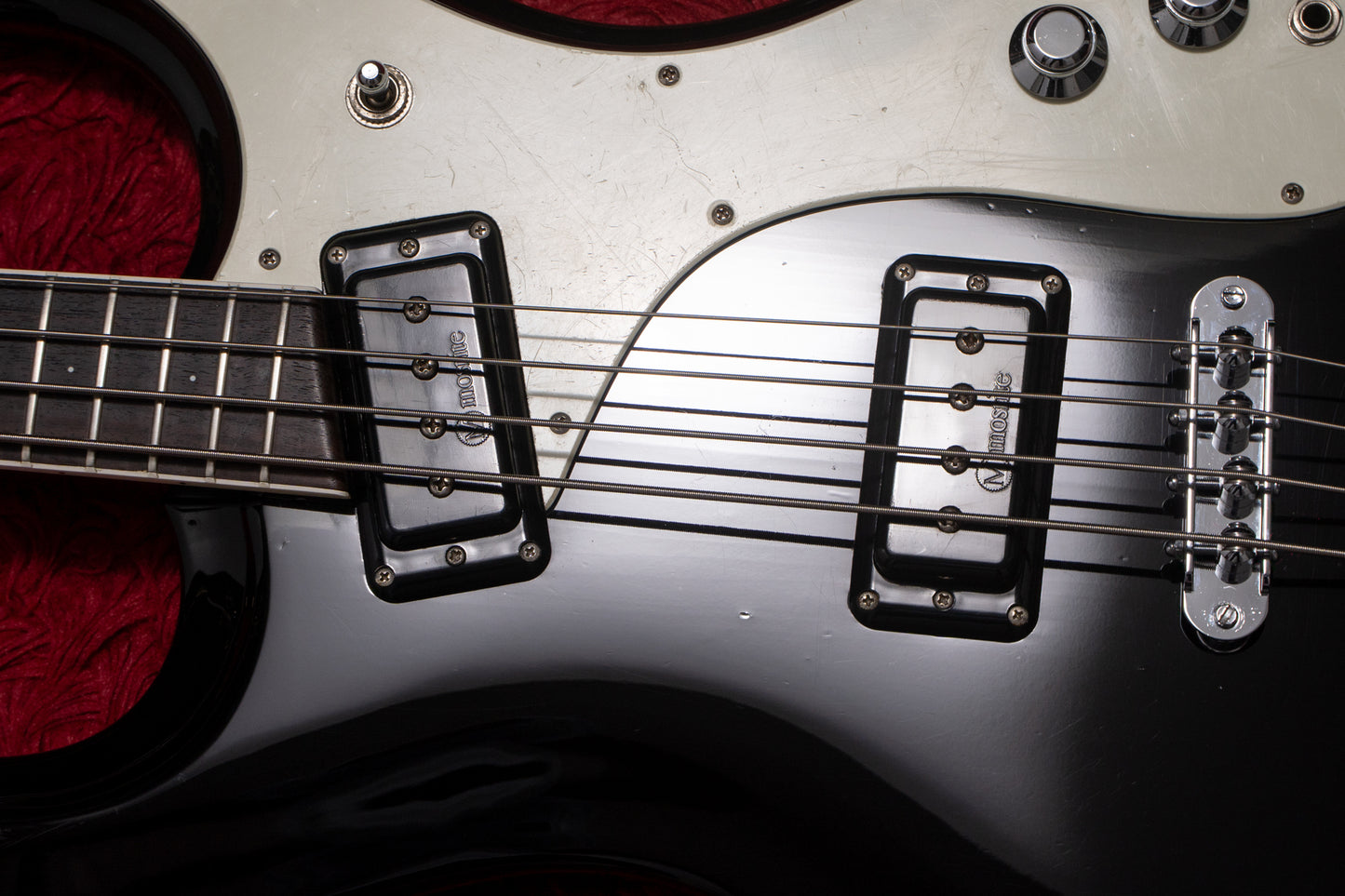 【used】Mosrite / Custom'65 Bass　KuroKumo Black 3.790kg【GIB Yokohama】