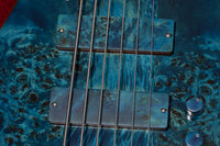 【new】D'mark Guitars / ALPHA 6 Special Reserve Series Blue Pioppo with LEDs 4.360kg #25B0020【GIB Yokohama】