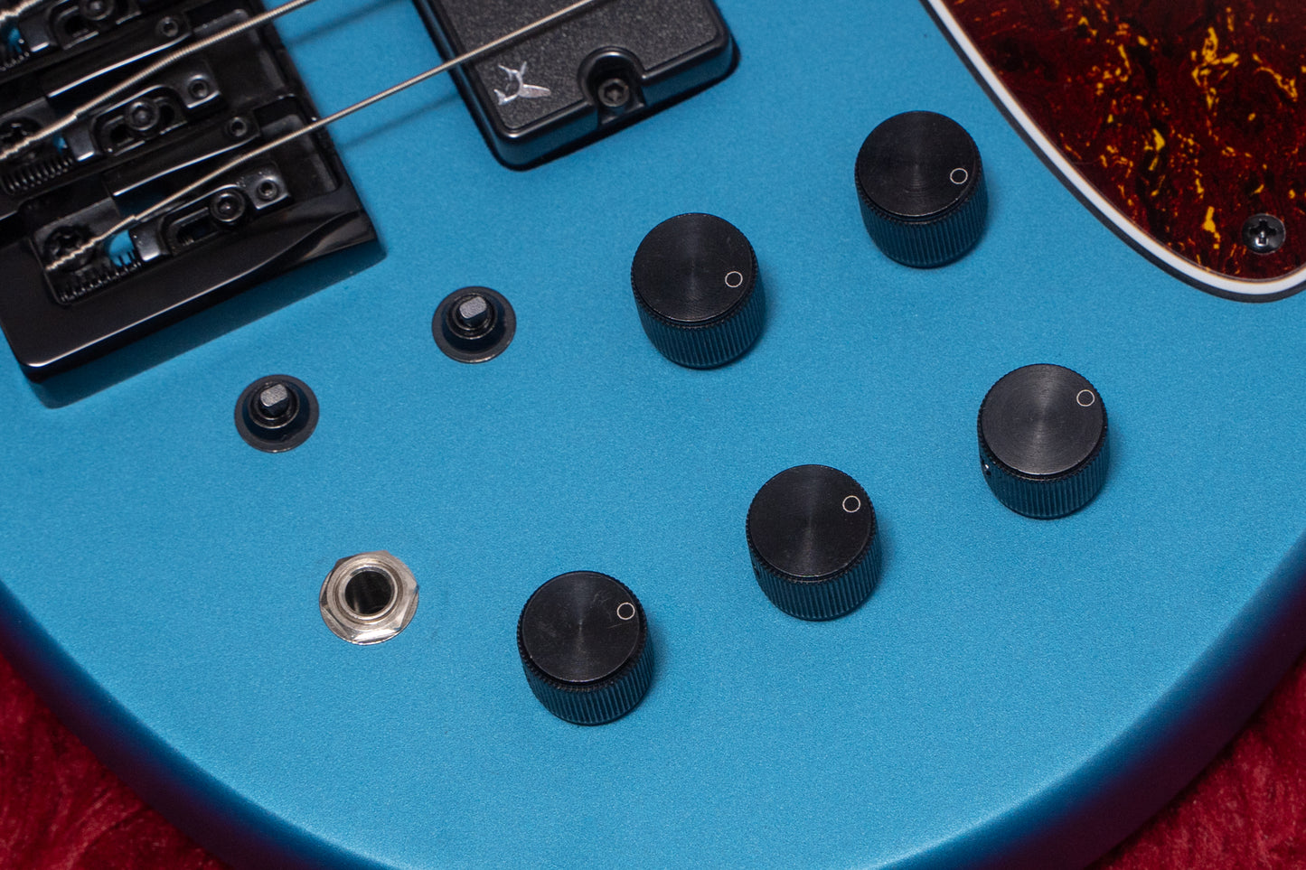 【new】D'mark Guitars / FUSION III 5 Master Series SATIN BLUE  4.140kg #25B0012【GIB Yokohama】