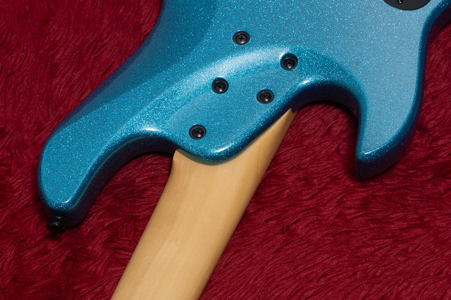 【new】D'mark Guitars / JbX7 5 Master Series BLUE FLAKE 4.510kg #24K0003【GIB Yokohama】