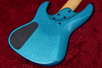 【new】D'mark Guitars / JbX7 5 Master Series BLUE FLAKE 4.510kg #24K0003【GIB Yokohama】