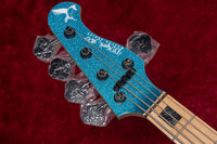 【new】D'mark Guitars / JbX7 5 Master Series BLUE FLAKE 4.510kg #24K0003【GIB Yokohama】