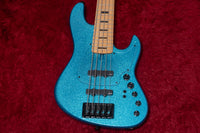 【new】D'mark Guitars / JbX7 5 Master Series BLUE FLAKE 4.510kg #24K0003【GIB Yokohama】