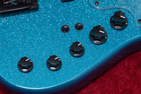【new】D'mark Guitars / JbX7 5 Master Series BLUE FLAKE 4.510kg #24K0003【GIB Yokohama】