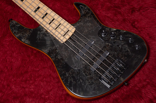 【new】D'mark Guitars / JbX8 5st Special Reserve BLACK PIOPPO 4.130kg #24K0004【GIB Yokohama】