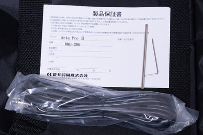 【new】Aria Pro II / DMB-206 BK【GIB Yokohama】