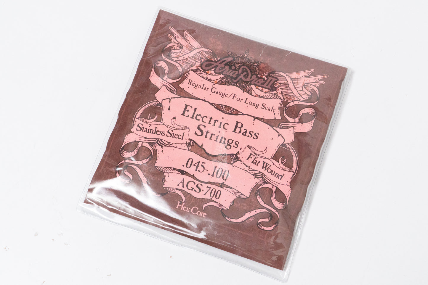 【new】Ariapro II / AGS-700 Bass Strings 45-100 -Flat Wound,Stainless, Long Scale-【GIB Yokohama】