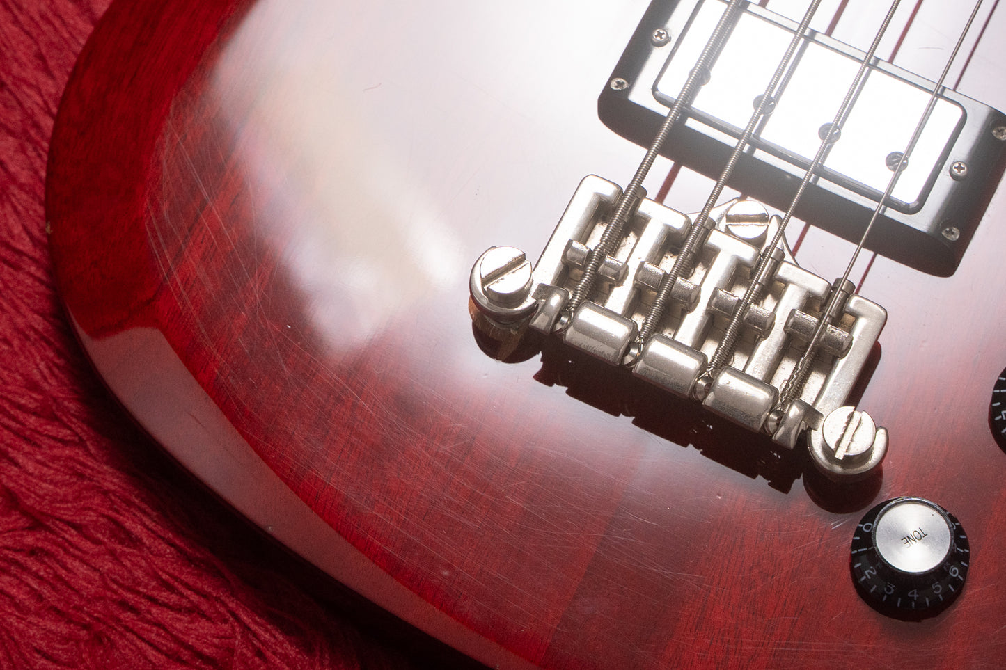 【used】Epiphone / EB-3 Cherry 3.535kg #007362【GIB Yokohama】