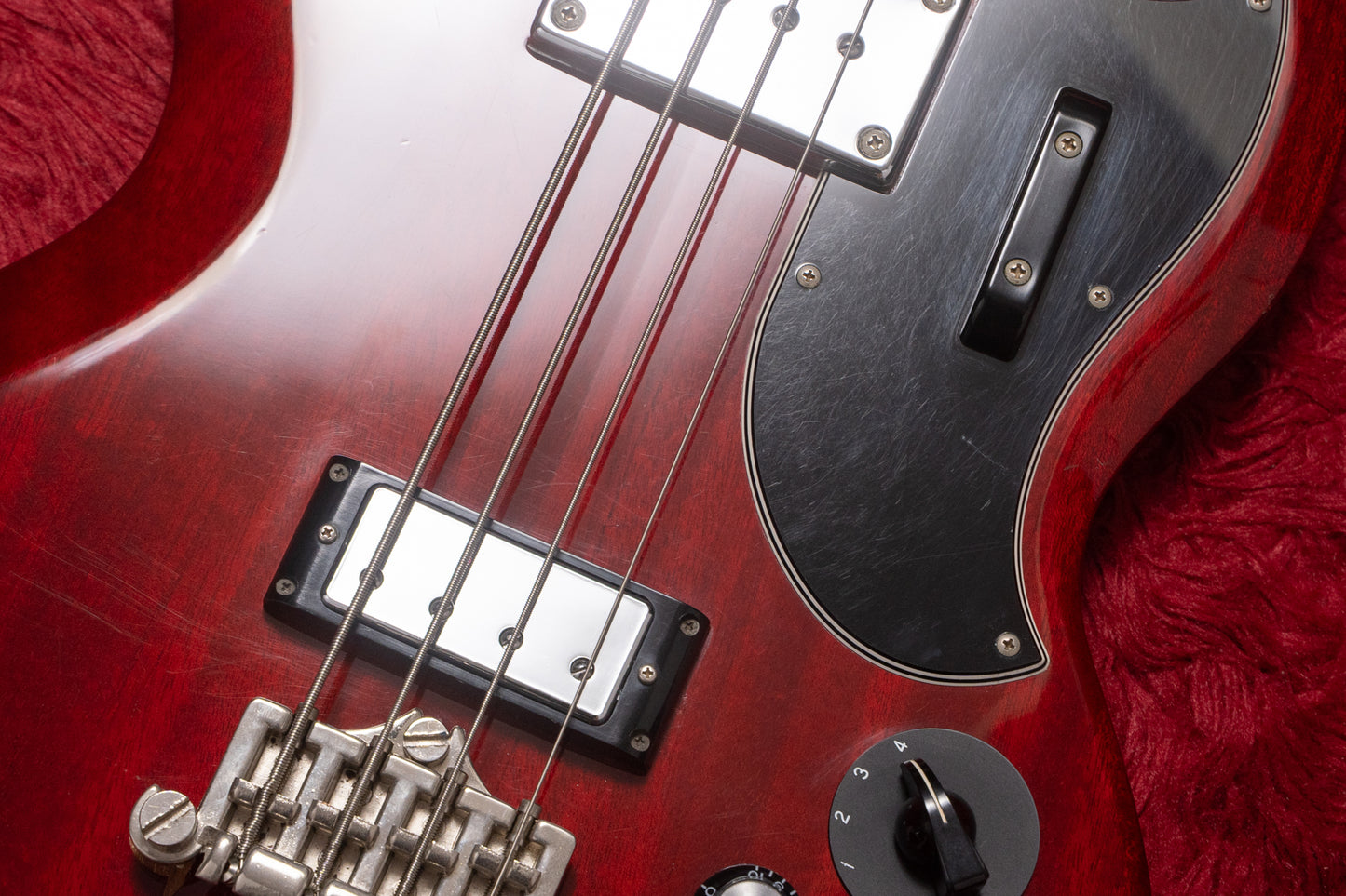 【used】Epiphone / EB-3 Cherry 3.535kg #007362【GIB Yokohama】